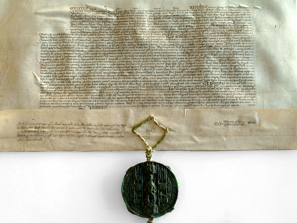 Reading’s Charter from Henry VII